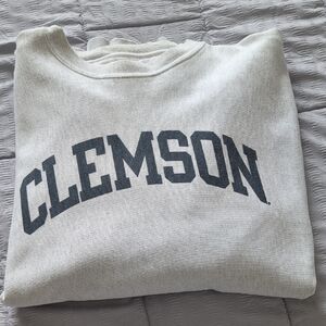 Clemson Gray Men's Sweater